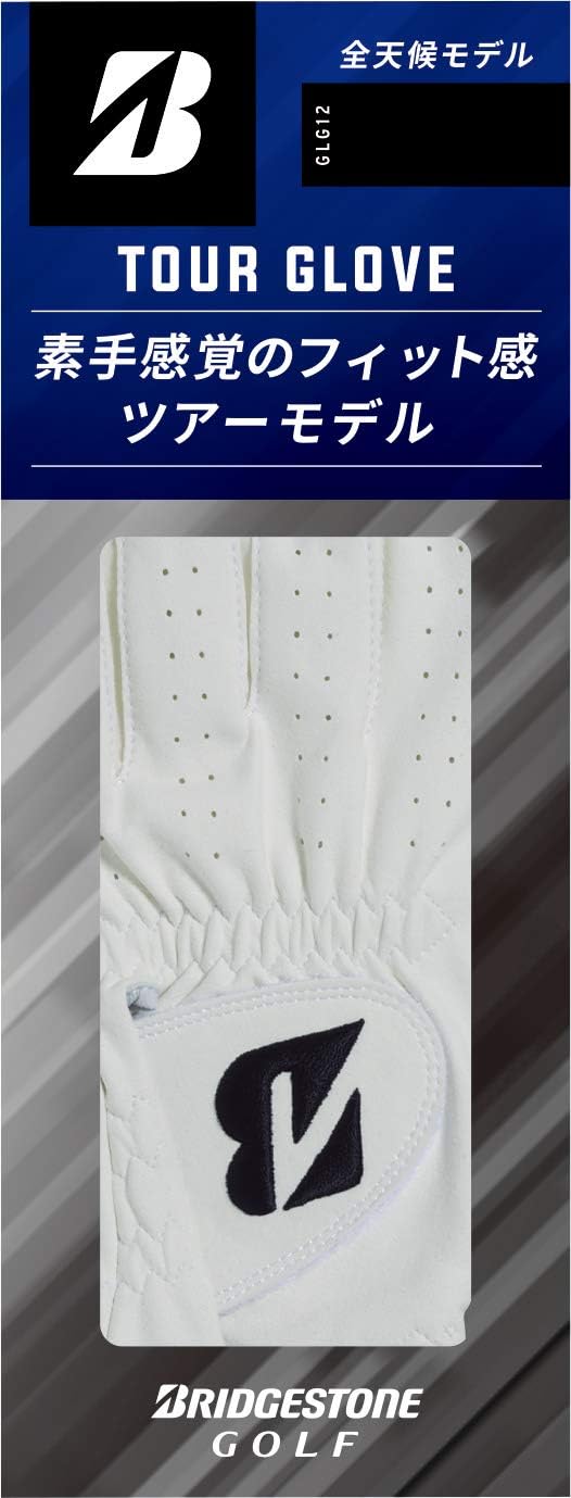 BRIDGESTONE(ブリヂストン) ゴルフグローブ TOUR GLOVE GLG12 メンズ