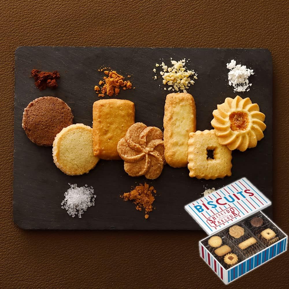 資生堂パーラー ビスキュイ 20枚入|6種アソート缶・ギフト・お返しに最適