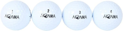ホンマ(HONMA) 1ダース(12球入) ゴルフ 公認球 D1 Ball 2024