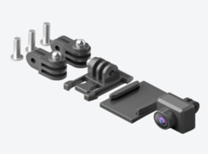 Kaedear(カエディア) バイク スマートモニター ヘルメット インカム ドライブレコーダー ナビ ヘッドアップディスプレイ カープレイ/アンドロイドオート DFS スマートレコードアイ KDR-BH2-A (アームマイク)