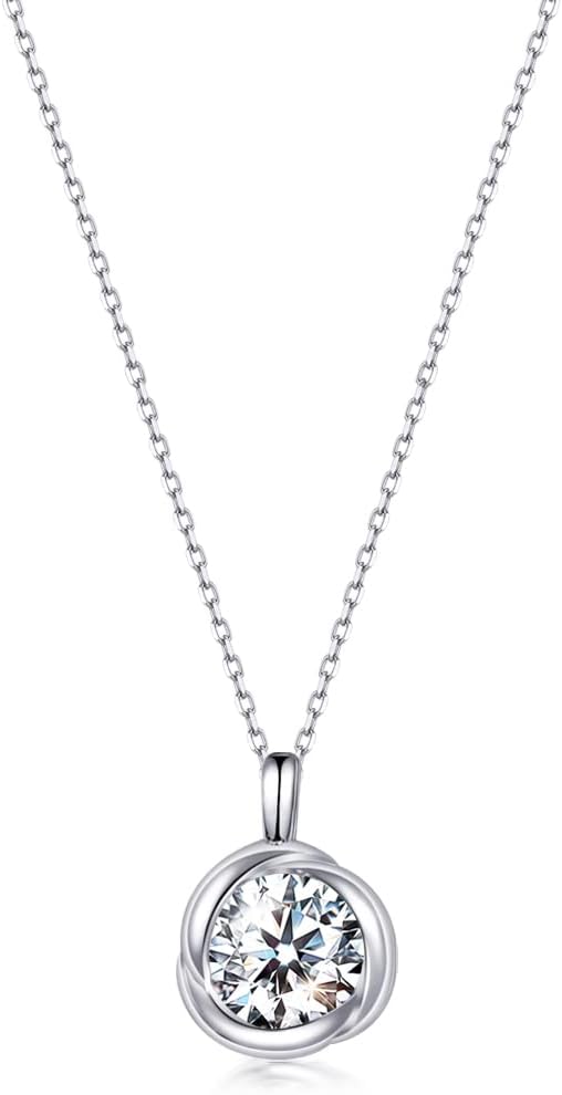 [Free bird] ネックレス レディース ピアス セット 「バラのキッス」 最高級 ジルコニア シルバー ペンダント 金属アレルギー対応 アクセサリー 一粒ジュエリー 誕生日 記念日 母の日のプレゼント