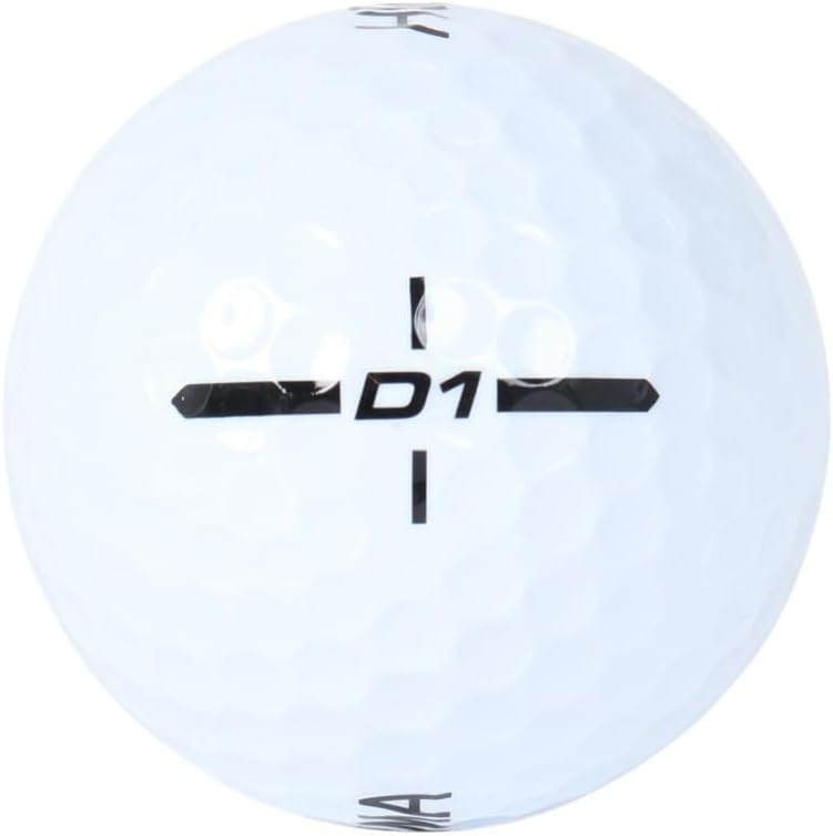 ホンマ(HONMA) 1ダース(12球入) ゴルフ 公認球 D1 Ball 2024