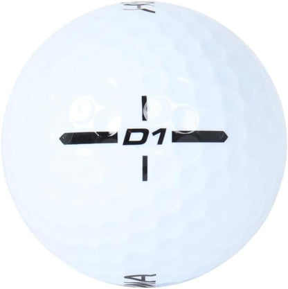 ホンマ(HONMA) 1ダース(12球入) ゴルフ 公認球 D1 Ball 2024