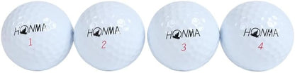 ホンマ ゴルフ ボール TW-X TW-S 2024年モデル 1ダース 12球入り ホワイト イエロー 3ピース ツアー系 スピン 飛距離 ディスタンス ソフト ゴルフボール TOUR WORLD BT2402 本間 HONMA_TW-X_ホワイト(1ダース)