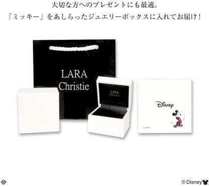 [ララクリスティー] ハワイアンジュエリー ディズニーコレクション ミッキー プルメリア ストレート リング lr58-0001-l