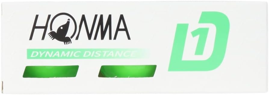 ホンマ(HONMA) 1ダース(12球入) ゴルフ 公認球 D1 Ball 2024