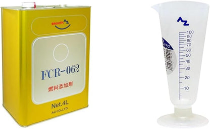 【セット買い】AZ(エーゼット) 燃料添加剤 1L FCR-062 ガソリン添加剤 ディーゼル添加剤 【自動車40から60Lの場合 約6～7回分】FP101 + AZ(エーゼット) メートルグラス 100ml B100