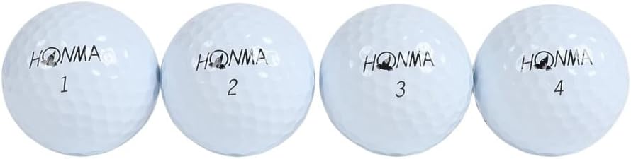 ホンマ ゴルフ ボール TW-X TW-S 2024年モデル 1ダース 12球入り ホワイト イエロー 3ピース ツアー系 スピン 飛距離 ディスタンス ソフト ゴルフボール TOUR WORLD BT2402 本間 HONMA_TW-S_ホワイト(1ダース)