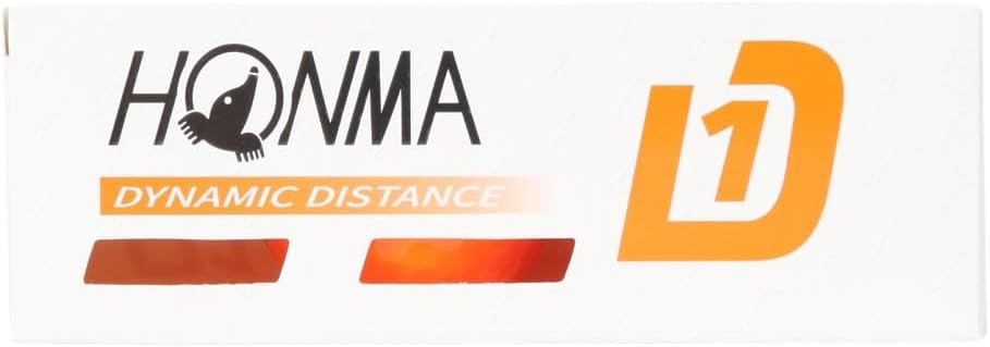 ホンマ(HONMA) 1ダース(12球入) ゴルフ 公認球 D1 Ball 2024