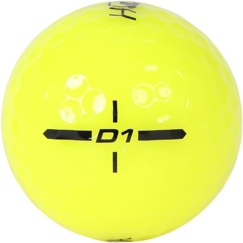 ホンマ(HONMA) 1ダース(12球入) ゴルフ 公認球 D1 Ball 2024