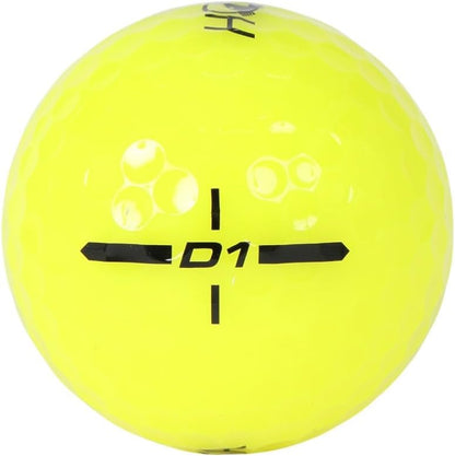 ホンマ(HONMA) 1ダース(12球入) ゴルフ 公認球 D1 Ball 2024