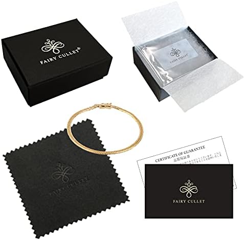 [フェアリーカレット] K18 8面トリプルキヘイブレスレット 日本製 18金 喜平 中留め