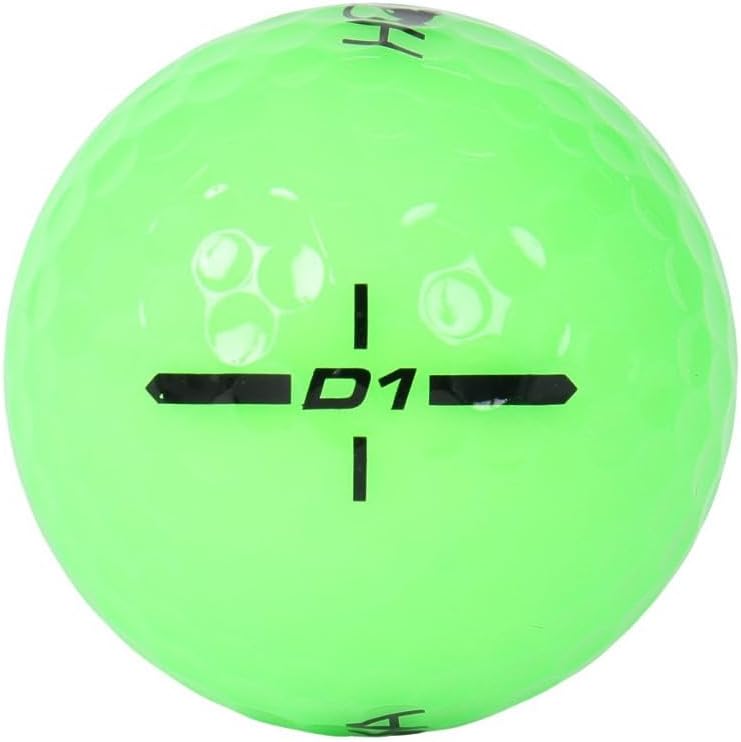 ホンマ(HONMA) 1ダース(12球入) ゴルフ 公認球 D1 Ball 2024