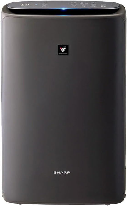 シャープ 加湿 空気清浄機 KI-TS50-W プラズマクラスター 25000 浮遊 ・ 付着 ウィルス 花粉 空気浄化 静音 薄型スリム 加湿 600mL/h