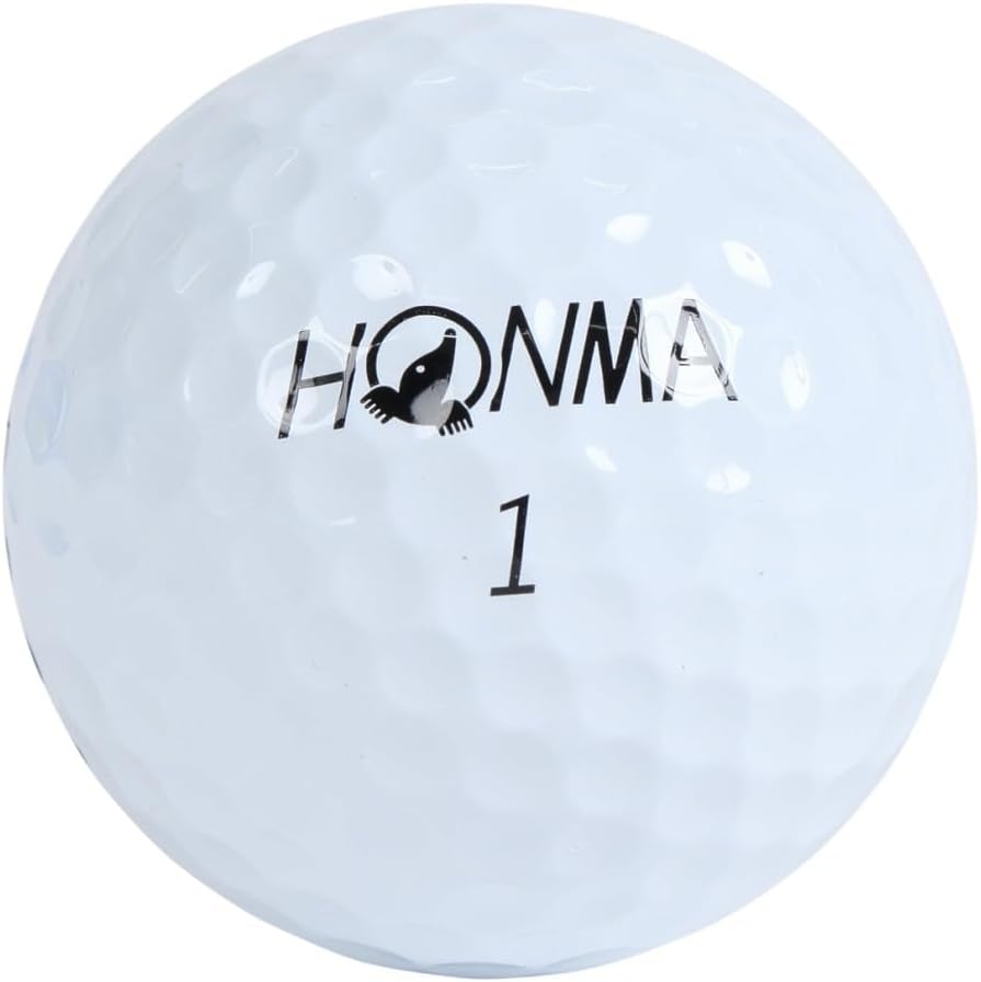 ホンマ ゴルフ ボール TW-X TW-S 2024年モデル 1ダース 12球入り ホワイト イエロー 3ピース ツアー系 スピン 飛距離 ディスタンス ソフト ゴルフボール TOUR WORLD BT2402 本間 HONMA_TW-S_ホワイト(1ダース)
