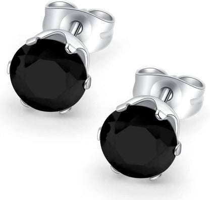 HSP ピアス サージカルステンレス 金属アレルギー対応 3mmジュエル ラウンドCZ シンプル キュービックジルコニア 1ペア クリスタル メンズ レディース