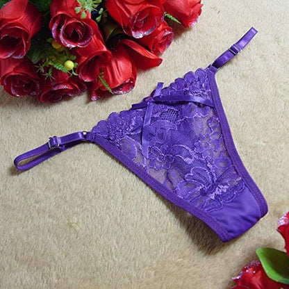 フラワーライフ セクシーショーツ Tバック 紐パン セクシー ランジェリー レース