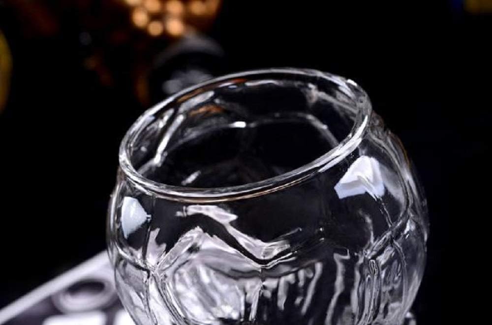 【morningplace】 ビール グラス サッカー ワールドカップ風 ユニーク デザイン お洒落 450ml (1個)