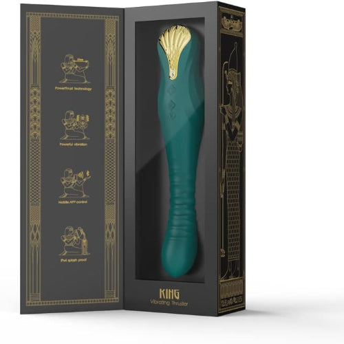 ZALO キング 超強力遠隔操作 ピストンバイブレーター Gスポット攻め 乳首責め 潮吹き 静音 防水 USB充電【女性用】人気 大人のおもちゃ