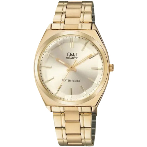 [シチズン Q&Q] 腕時計 アナログ 防水 メタルバンド QB78-201 メンズ シルバー