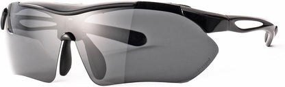 エーフィットスポーツサングラス 超軽量モデル アジアンフィット UVカット ケースセット AF-7001