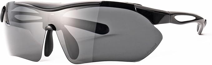 エーフィットスポーツサングラス 超軽量モデル アジアンフィット UVカット ケースセット AF-7001