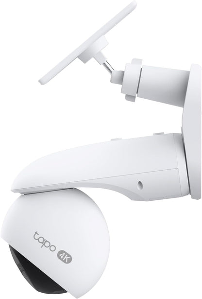 TP-Link Tapo 防犯カメラ ペットカメラ 屋外 ソーラー 監視カメラ みまもりカメラ 見守りカメラ スマホ対応 太陽光 Wi-Fi 4K 8MP 800万画素 パン/チルト 360°AI検知 フルカラー IP65 防水防塵 音声通話 Tapo C660 KIT