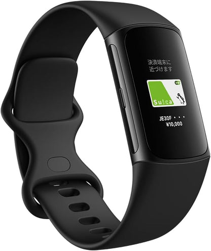 Fitbit Charge 6 トラッカー ポーセレン／シルバー（1個・日本正規品）