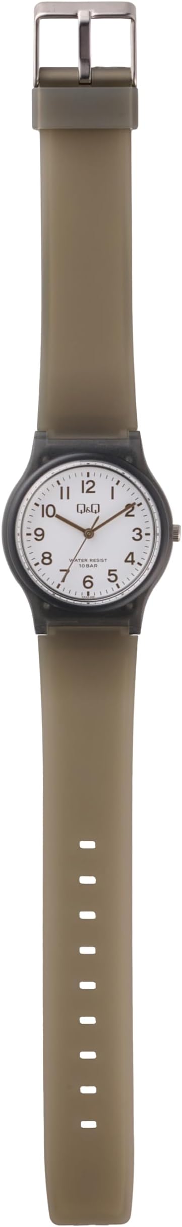 [シチズン Q&Q] 腕時計 アナログ 10気圧防水 ウレタンベルト VP46-859 メンズ ブラック ブルー