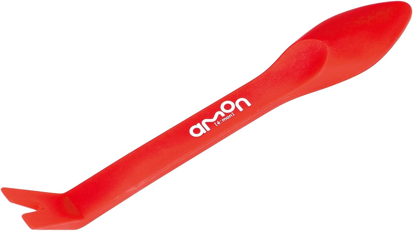 エーモン(amon) 内張はがし 2way 高強度グラスファイバー 内装はがし パネルはがし クリップクランプツール remover 車 バイク レッド 3507