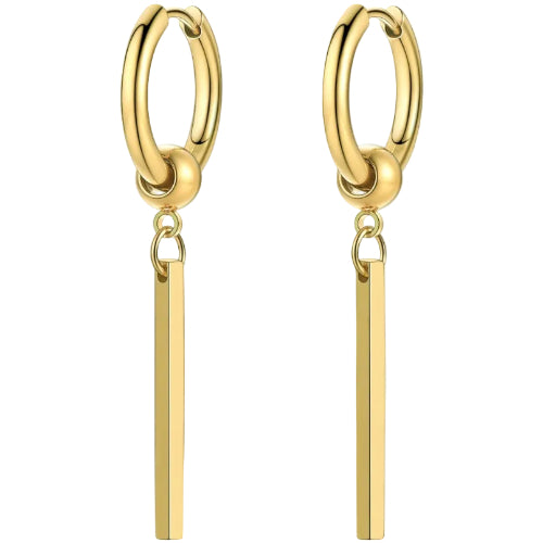 リングピアス フープピアス メンズ レディース サージカルステンレス 金アレ対応 揺れる 両耳 錆びない 個性派 ユニセックス アクセサリー 男性 女性