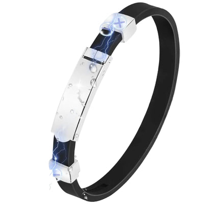 [Oldstar] 静電気除去 ブレスレット レディース 2025年【2粒強化モデル ゲルマニウム】 シリコン ブレスレット 静電気防止グッズ 静電気軽減 磁気 スポーツ サイズ調整可能 防水 軽量 秋冬乾燥季節対応