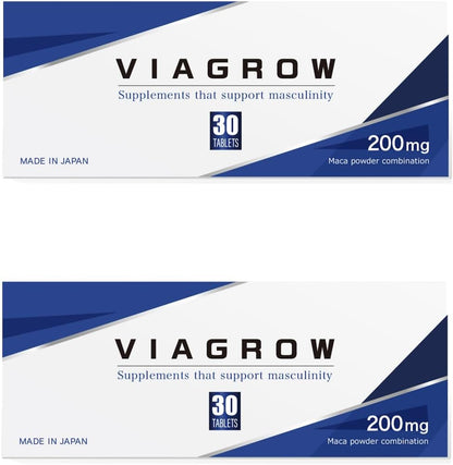 【医師監修】 VIAGROW 亜鉛 シトルリン アルギニン マカ クラチャイダム 6種の特許成分37種の厳選成分配合 男性用 サプリメント 国内製造 (1個)