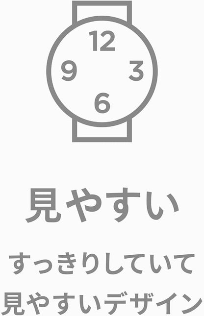 [シチズン Q&Q] 腕時計 アナログ 防水 ウレタンベルト VS40-002 メンズ ブラック