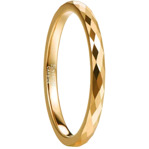 083基地 リング メンズ 指輪 タングステン 多面カット キラキラ 金属アレルギーフリー 横幅4mm 真空メッキ アクセサリー プレゼント 真空メッキ