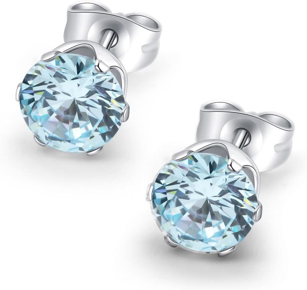HSP ピアス サージカルステンレス 金属アレルギー対応 3mmジュエル ラウンドCZ シンプル キュービックジルコニア 1ペア クリスタル メンズ レディース