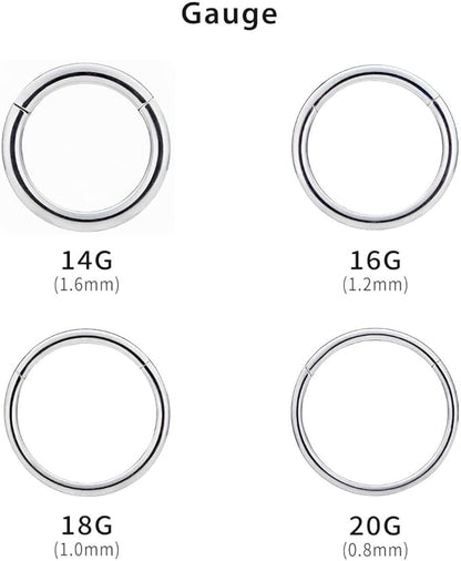 [From da Phactory] フロム ダ ファクトリー ワンタッチセグメントリング トラガス ヘリックス コンク 軟骨ピアス