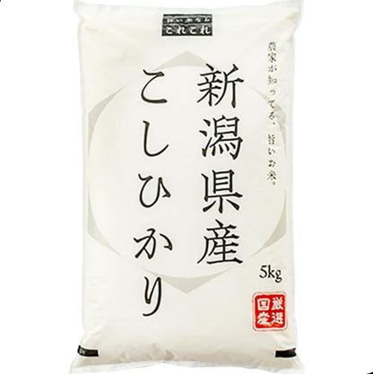 新米 令和7年産 新潟県産コシヒカリ 岩船地方中心 1等米 5kg 精米