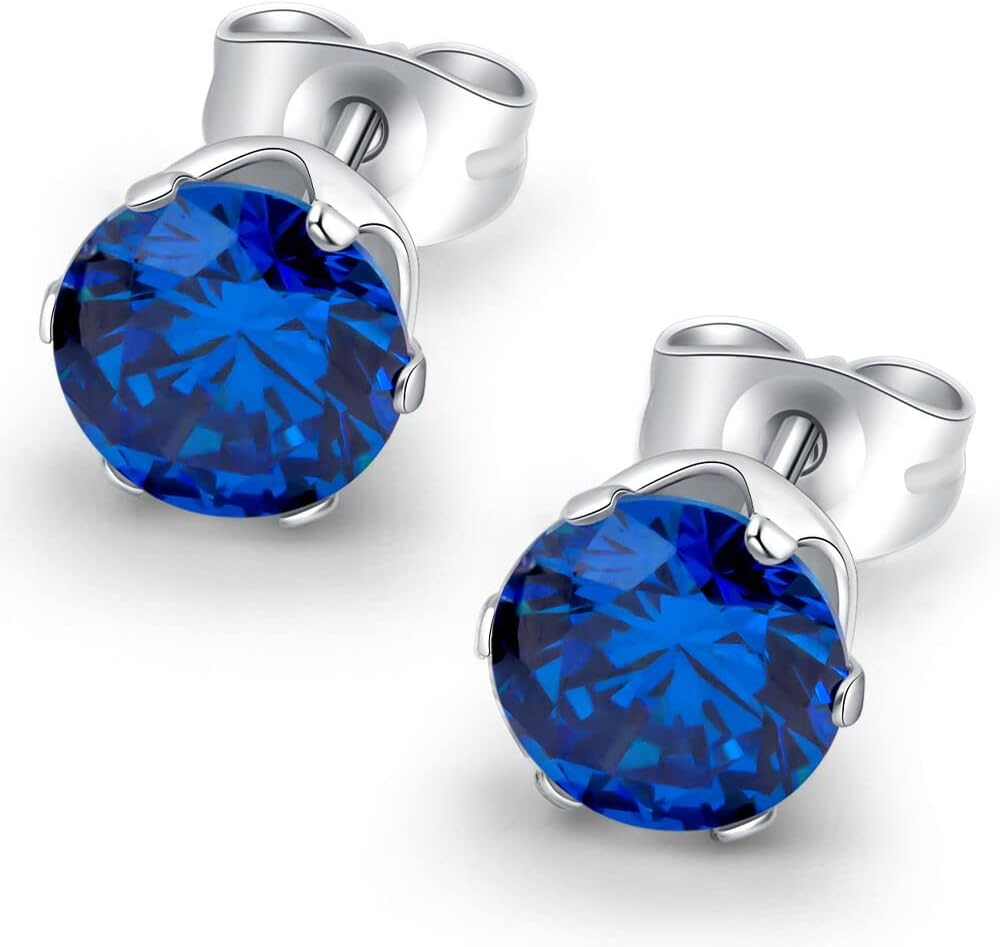 HSP ピアス サージカルステンレス 金属アレルギー対応 3mmジュエル ラウンドCZ シンプル キュービックジルコニア 1ペア クリスタル メンズ レディース