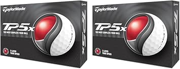 テーラーメイド(TAYLOR MADE) TMJ24 TP5/TP5 pix/TP5x/TP5x pix JPN 12個入り ゴルフボール 2024年モデル