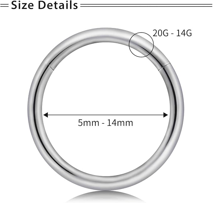 [From da Phactory] フロム ダ ファクトリー ワンタッチセグメントリング トラガス ヘリックス コンク 軟骨ピアス