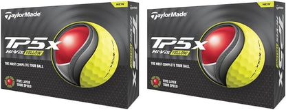 テーラーメイド(TAYLOR MADE) TMJ24 TP5/TP5 pix/TP5x/TP5x pix JPN 12個入り ゴルフボール 2024年モデル