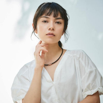 [コラントッテ] 磁気ネックレス CREST SMART ピンクゴールド メンズ レディース スポーツ