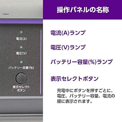 メルテック(meltec) 全自動パルスバッテリー充電器 (ファミリーバイク/オートバイ) 12V専用 MeltecPlus 定格0.75A バッテリー診断機能付 維持充電(トリクル充電)方式 長期保証3年 MP-200