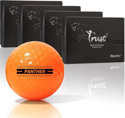 TRUST トラスト ゴルフボール Panther パンサー ウレタンカバー 1ダース12個 / 4ダース48個 オレンジ