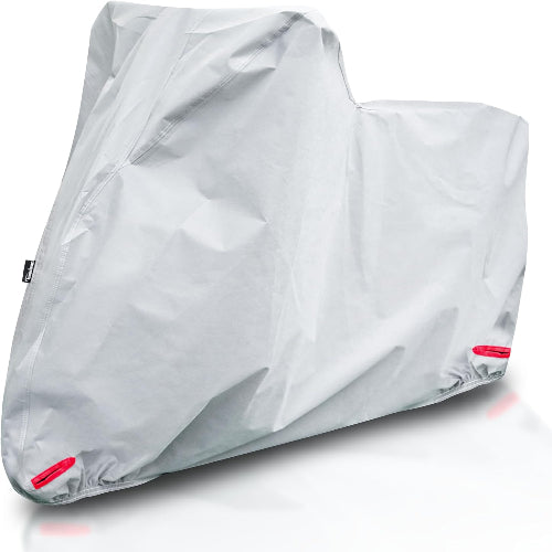 Kaedear(カエディア) バイク カバー 軽量 簡易 バイクカバー UVカット 紫外線 防止 防塵 傷防止 サンシールド KDR-C4 (6L (240×160×105))