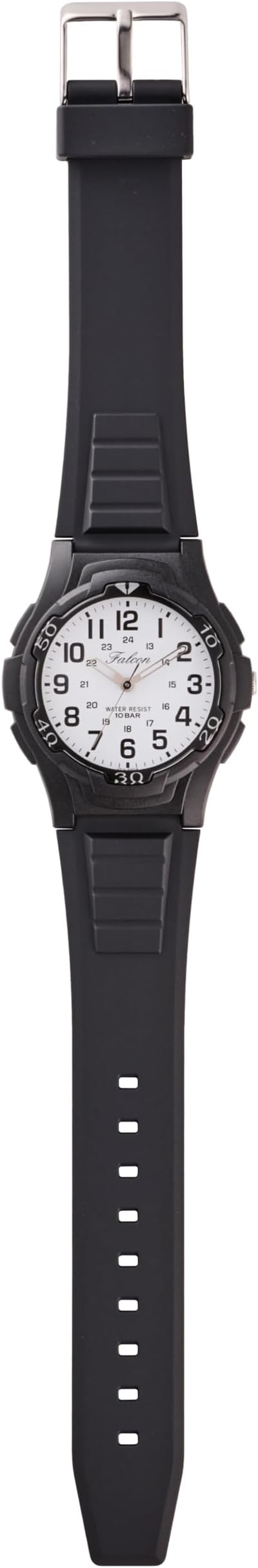 [シチズン Q&Q] 腕時計 アナログ 10気圧防水 ウレタンベルト VP84-854 メンズ ブラック