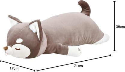 Livheart 抱きまくら 犬 ふわふわ かわいい ぬいぐるみ...