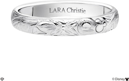 [ララクリスティー] ハワイアンジュエリー ディズニーコレクション ミッキー プルメリア ストレート リング lr58-0001-l