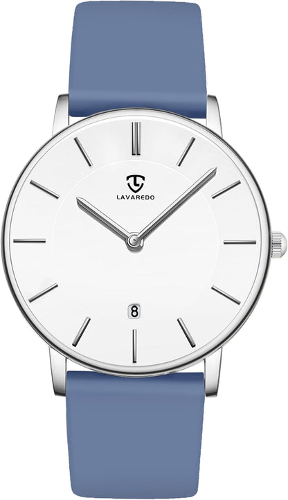 [BEN NEVIS] 腕時計 メンズ シンプル おしゃれ 薄型 カジュアル 日付表示 防水 アナログ クォーツ時計 メッシュ バンド ブラック